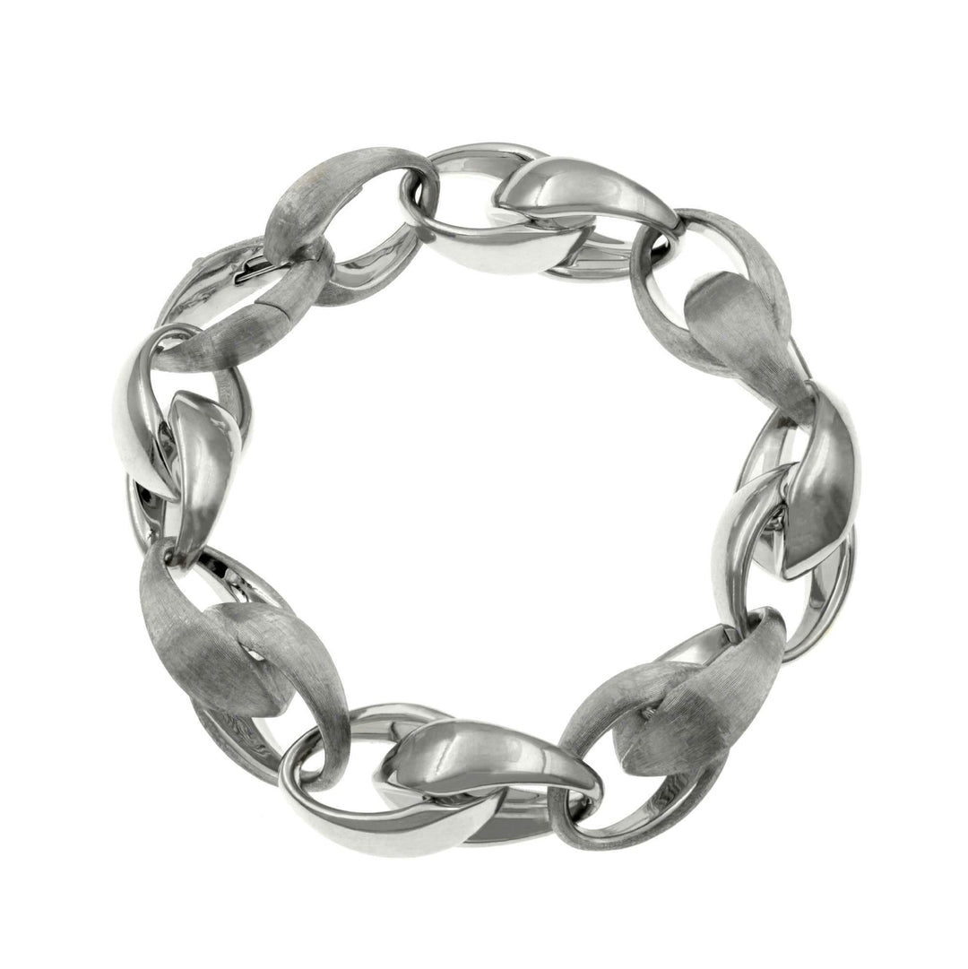 White Gold Butter Bracelet - S.Vaggi Jewelry Store