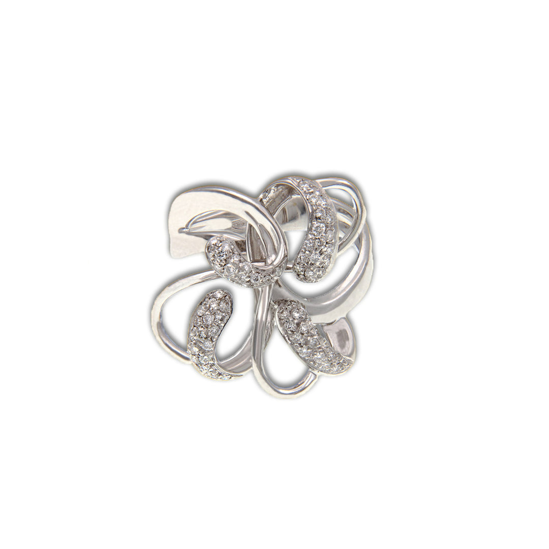 Gold Ring with Diamonds