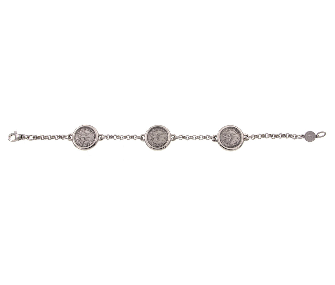 Silver Florin Bracelet