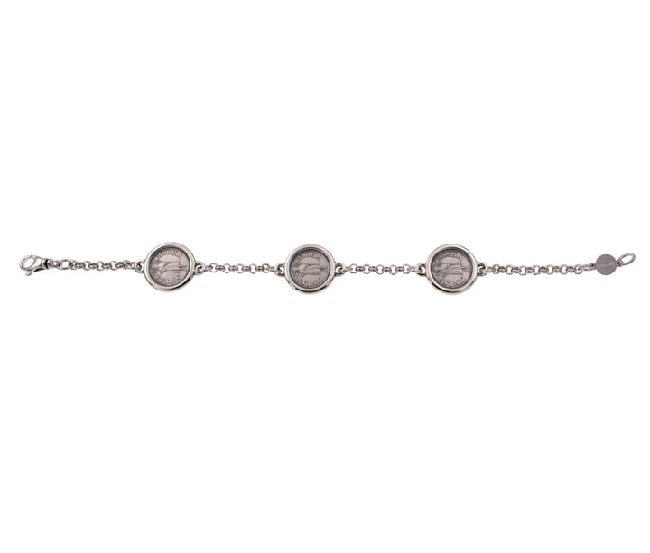 Silver Florin Bracelet