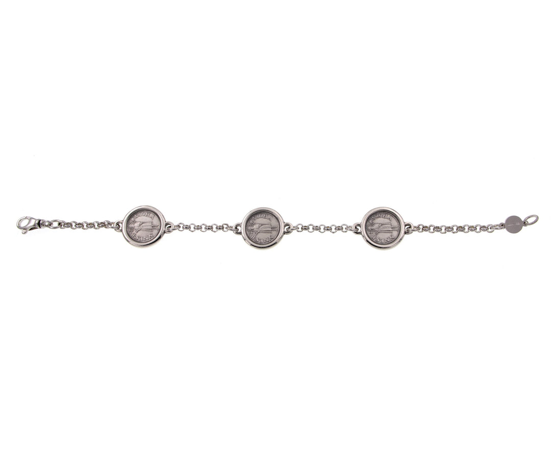 Silver Florin Bracelet